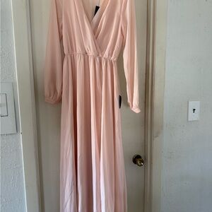 Lulus pink Maxi Dress